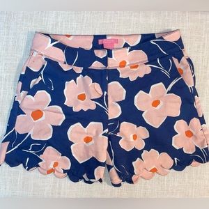 ISAAC MIZRAHI FLORAL SHORTS